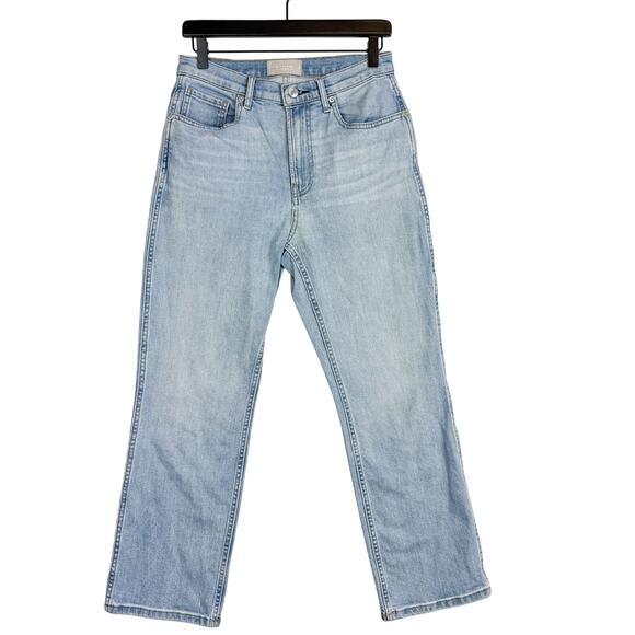 Everlane The Cheeky Bootcut Jeans High Rise 26” Blue - Size 28 Crop - Picture 1 of 10